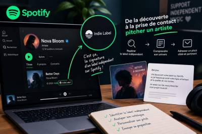 Comment repérer la signature d'un label indépendant sur spotify et l'utiliser pour pitcher un artiste