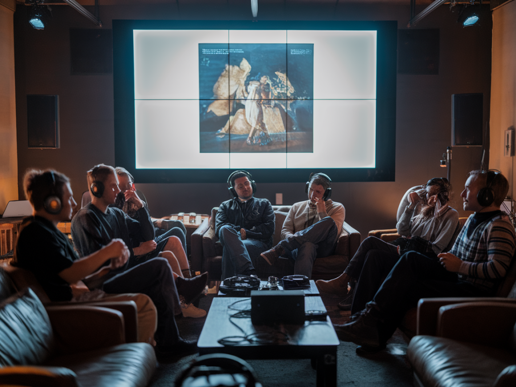 Comment préparer une séance d'écoute collective d'un album en ligne et maintenir l'attention du public